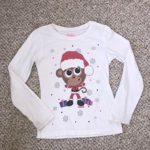 Girls Justice Christmas Shirt